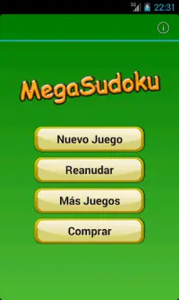 Sudoku Gratis Español Screen Shot 2