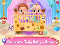 Pregnant Mom & Twin Baby Game Screen Shot 3