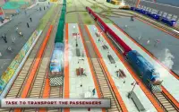 ट्रेन ड्राइव सिम्युलेटर 2020: ऑफरोड हिल एडवेंचर Screen Shot 4
