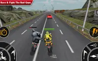 Moto Bike Attack Race 3d games Screen Shot 1