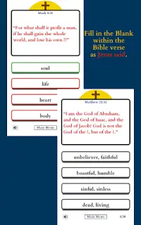 Quiz of the Christian Bible ( King James Version ) Screen Shot 5