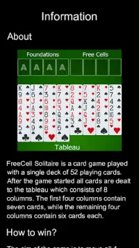 FreeCell Cards Screen Shot 5