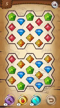 Jewels and gems - match jewels puzzle Screen Shot 7