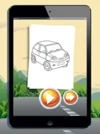 Vehicles Coloring Book for boy Screen Shot 6
