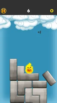 Flamey - Balance ! Crush tower, jump, six effects Screen Shot 0