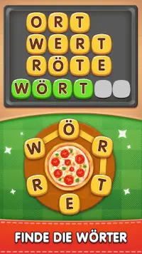 Word Pizza: Wörter Rätsel Screen Shot 0