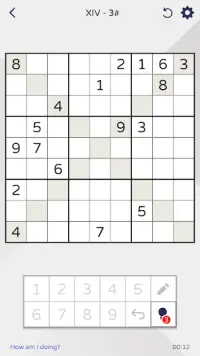 Sudoku  (diario, regular, diagonal, hiper) Screen Shot 4