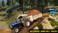 Tractor Trolley Drive Farming Simulator Game 2021 Screen Shot 3
