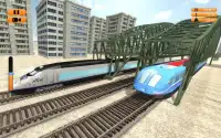 बुलेट ट्रेन रेसिंग सिम्युलेटर Screen Shot 0