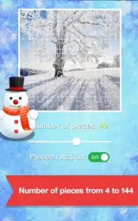 Jigsaw Puzzles - Frozen Snow Screen Shot 1