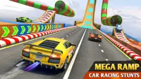 ميجا منحدر سباق السيارات حيلة Screen Shot 0