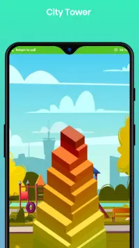 City Tower : Make Tallest Tower Screen Shot 1