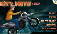 City Moto Race Screen Shot 0