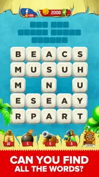 Mind Pirates: Word Puzzle Game. Word Search Game Screen Shot 2