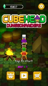 Cube Head - Dungeon Raiders Screen Shot 1