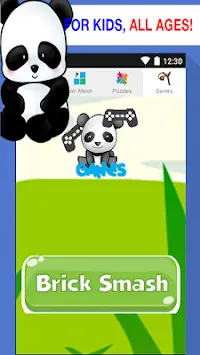 panda games for kids free Screen Shot 1
