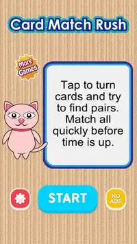 Card Match Rush Screen Shot 0