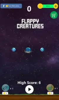 Flappy Creatures Screen Shot 2