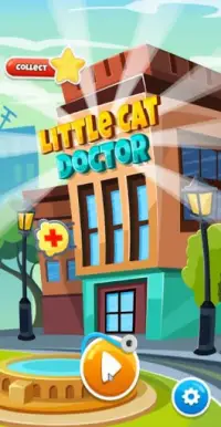 Little Cat Doctor Pet Vet Game Screen Shot 3