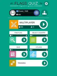 Multiplayer Flags Quiz Screen Shot 7