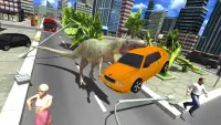 Angry Dinosaur City Attack Simulator 3D Screen Shot 1