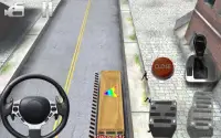 المدينة سائق حافلة المدرسة 3D Screen Shot 0