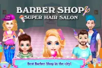 Barber Shop Super Hair Salon Hair Cutting Games Screen Shot 0