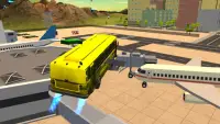 Flying City Bus Simulator 2016 Screen Shot 0