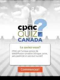 CPAC Quiz Canada Screen Shot 5