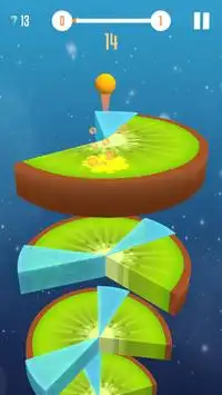 Fruit Helix Jump Screen Shot 1