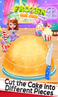 Fairy Princess Ice Cream Cake Making Game Screen Shot 1