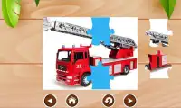 Fire Truck Jigsaw Screen Shot 2