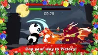 Panda Candyland: Jogo Clicker Screen Shot 1