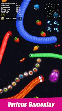 Worm.io: Slither Zone Screen Shot 18