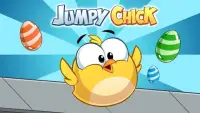 Jumpy Chick : нервный цыпленок Screen Shot 1
