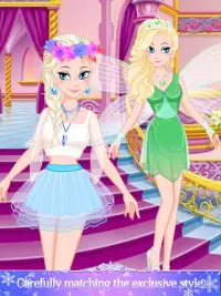 Little Fairy's Dressup Story - Fun girls games Screen Shot 4