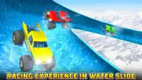 Water Slide Monster Truck Race Screen Shot 1