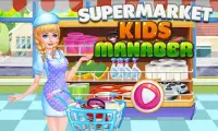 Supermarket Kids Manager Game - Fun Shopping Games Screen Shot 0
