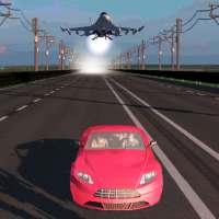 Car vs Jet - Racing