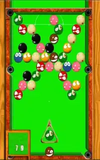 Bubble Shooter Snooker Screen Shot 1