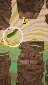 Cucumber Crate: Smashed Flappy Screen Shot 5