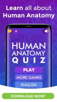 Human Body Anatomy Quiz 2022 Screen Shot 0