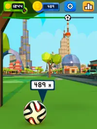 Flick Soccer: Cooles Goal Kick Strike-Fußballspiel Screen Shot 4