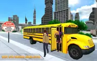 حافلة المدرسة: مدينة محرك الأق Screen Shot 5