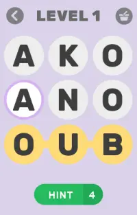 Tagalog Word Cross (Puzzle Game In tagalog) Screen Shot 0