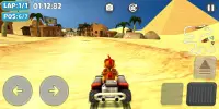 Moorhuhn Kart Multiplayer Raci Screen Shot 2