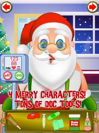 Christmas Doctor Office Santa Emergency Hospital Screen Shot 4