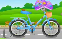 Sana Bicycle Ride - Girl Games Screen Shot 3