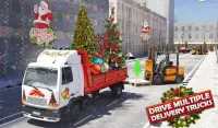 Design de casa caminhão Simulador Jogos de Natal Screen Shot 3