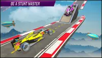 Action Adventure Formula Car Mountain Climb Ramps Screen Shot 4